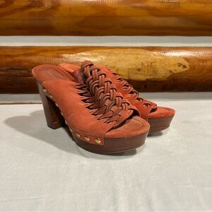 Michael Kors Women's Woven Platform‎ Sandals 9.5